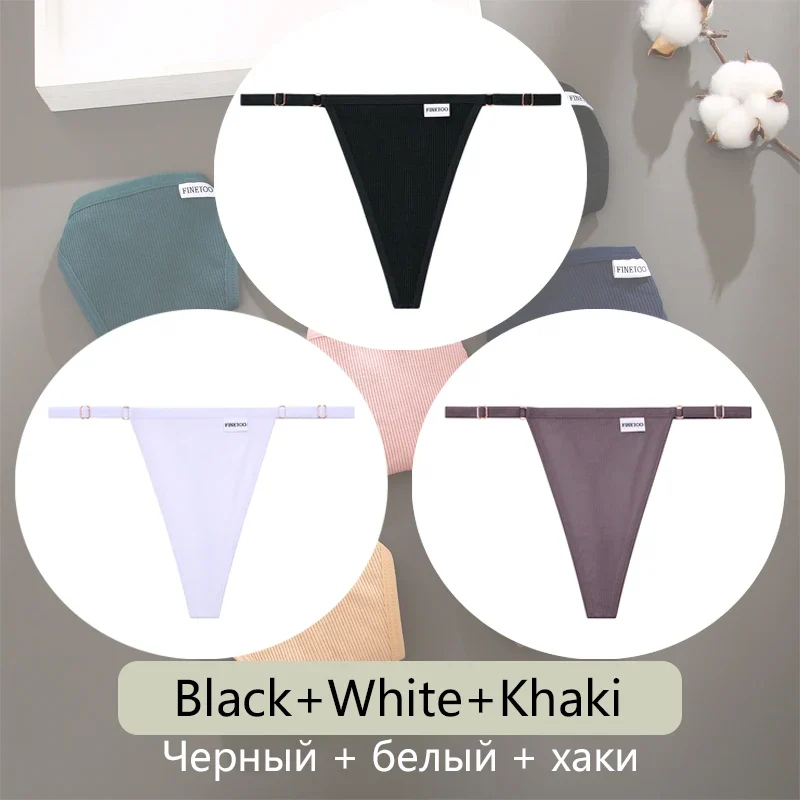 3Stk Frauen Tanga String Höschen Sexy Schlüpfer Slip Dessous Unterwäsche Panties