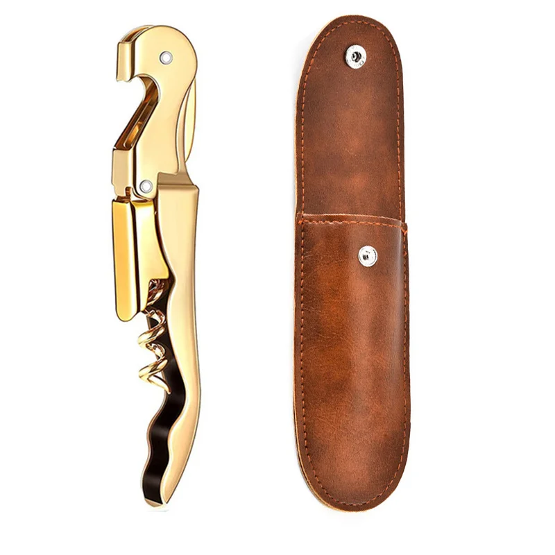 Kellnermesser Korkenzieher Weinöffner aus Edelstahl Weinschlüssel Flaschenöffner