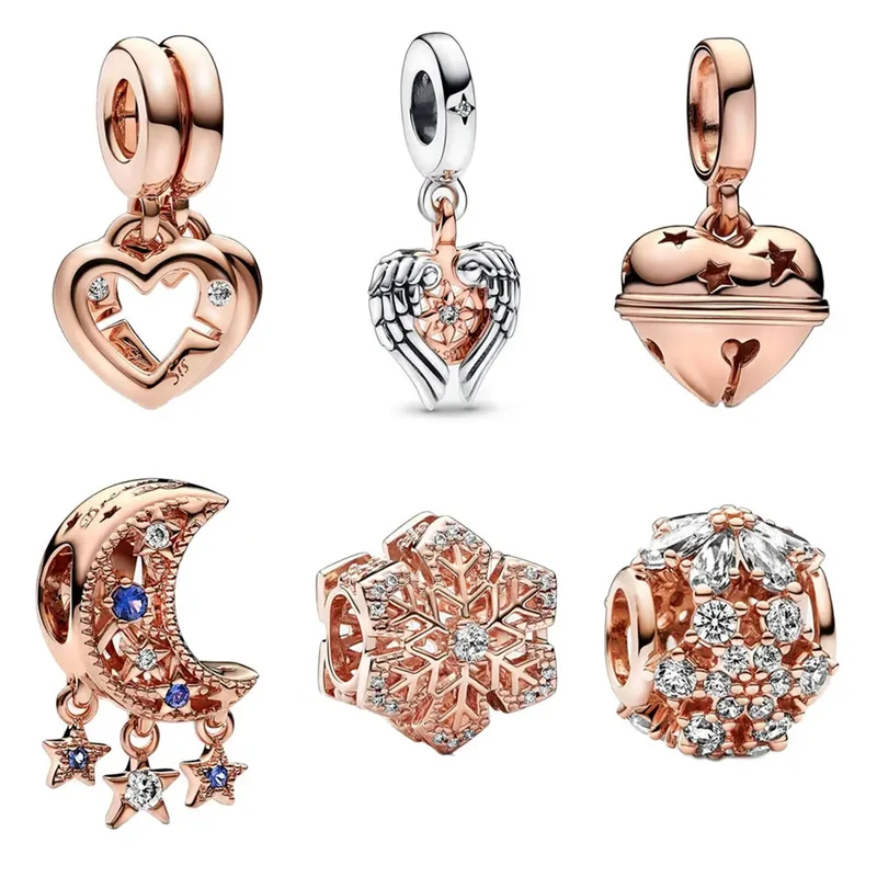 Charms Anhänger 925er Sterling Silber Charm Armband verschiedene Damen Geschenk