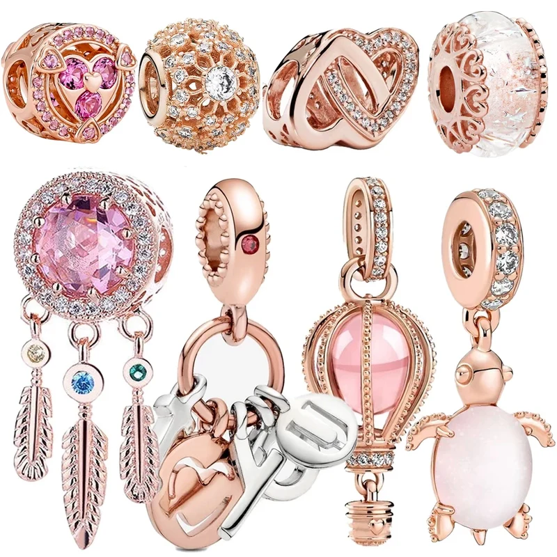 Charms Anhänger 925er Sterling Silber Charm Armband verschiedene Damen Geschenk