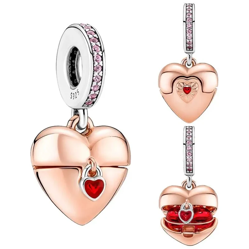 Charms Anhänger 925er Sterling Silber Charm Armband verschiedene Damen Geschenk
