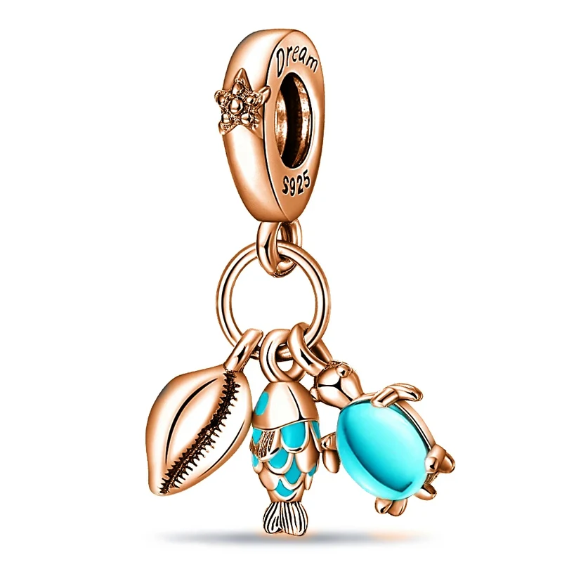 Charms Anhänger 925er Sterling Silber Charm Armband verschiedene Damen Geschenk