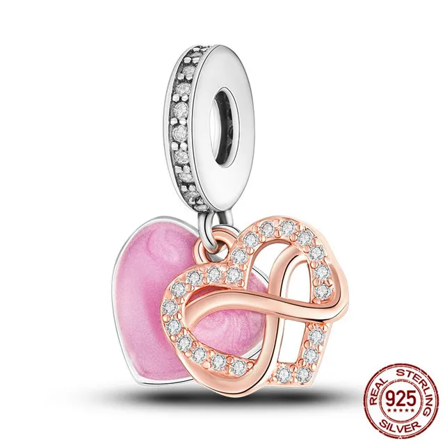 Charms Anhänger 925er Sterling Silber Charm Armband verschiedene Damen Geschenk