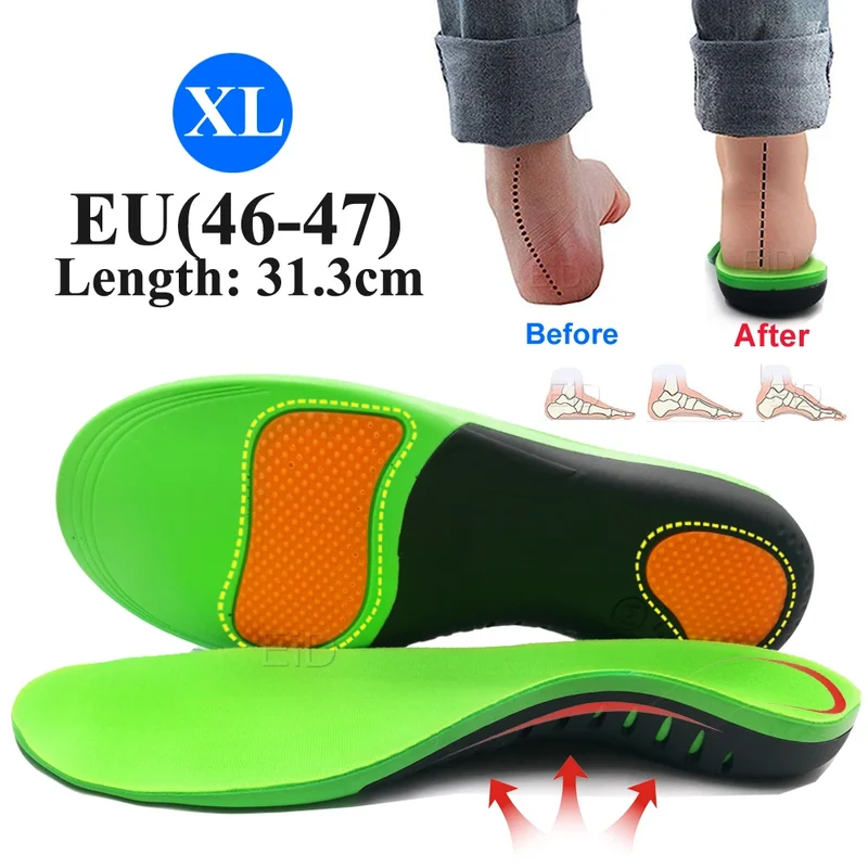 Orthopädische Einlegesohlen EVA Schuheinlagen Gel-Sohlen Sportschuh-Einlage