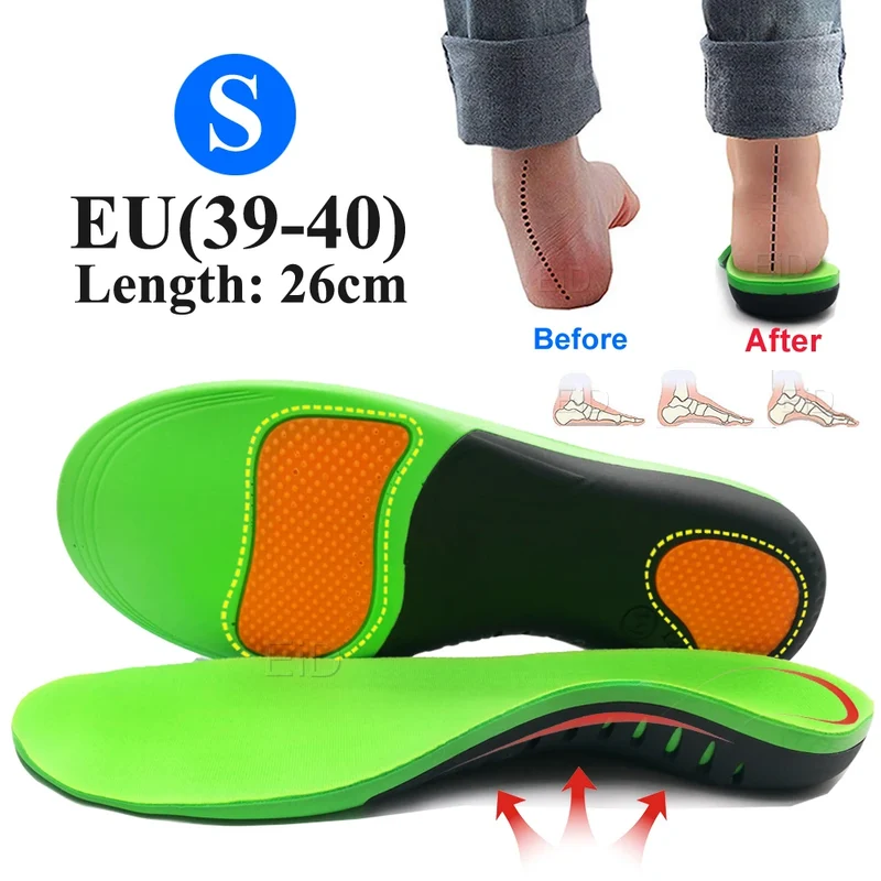 Orthopädische Einlegesohlen EVA Schuheinlagen Gel-Sohlen Sportschuh-Einlage