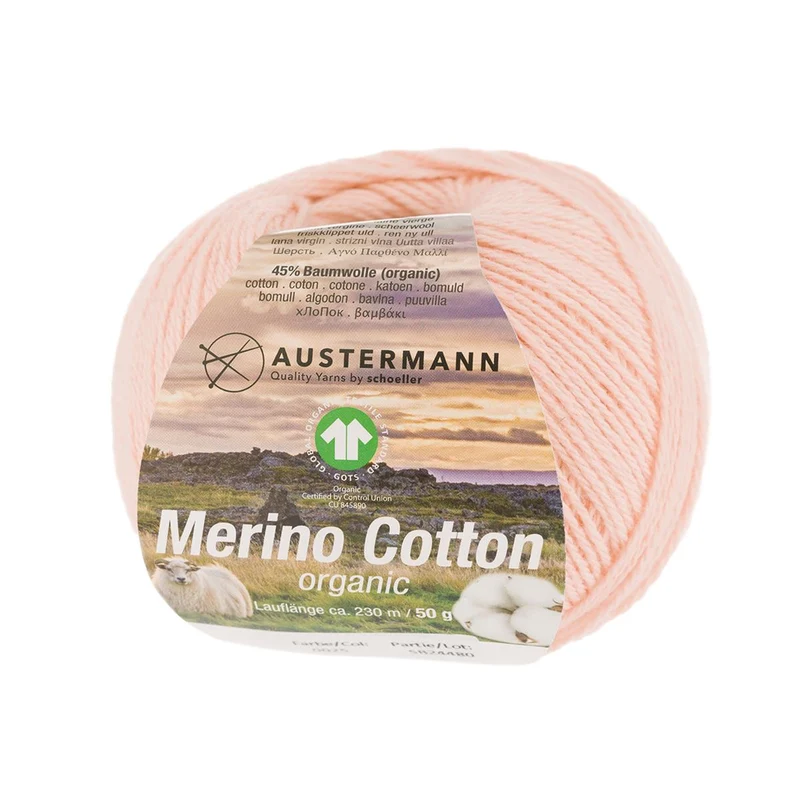 Merino Cotton | 230 M - 50 G | 25 - Apricot