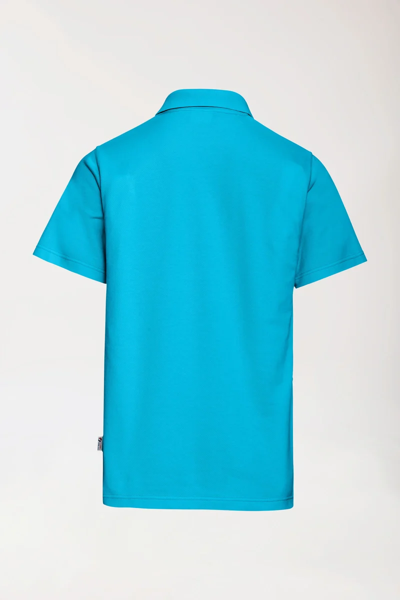 CORE Shirt Unisex - Polokragen türkis