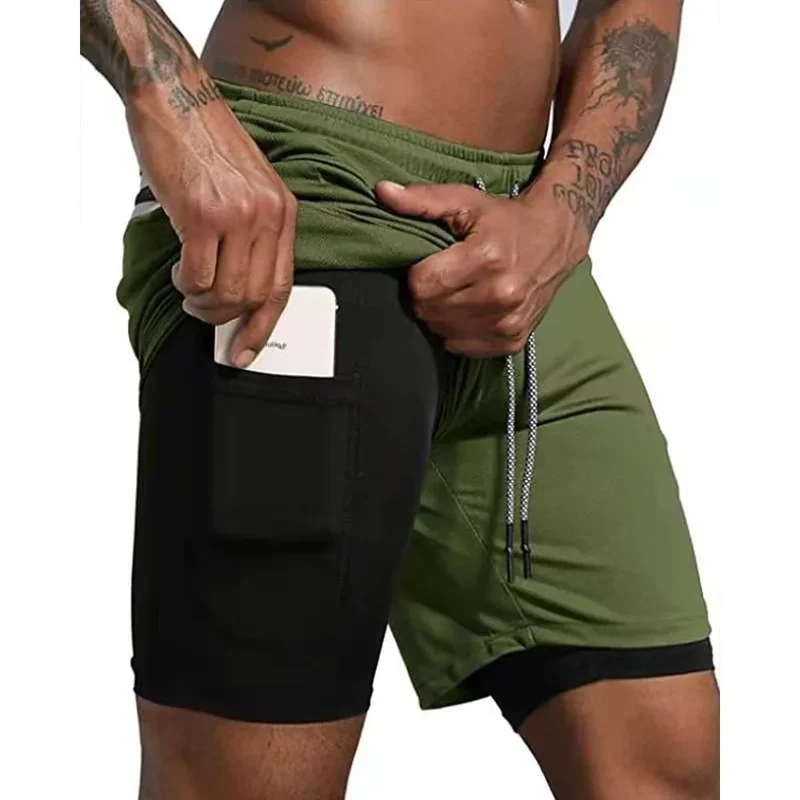 Fitness Shorts Kurze Sporthose Kurzhose Jogging Herren Trainingshose Sportshorts