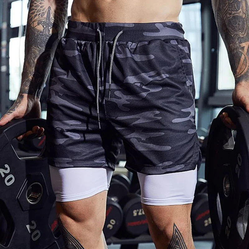Fitness Shorts Kurze Sporthose Kurzhose Jogging Herren Trainingshose Sportshorts