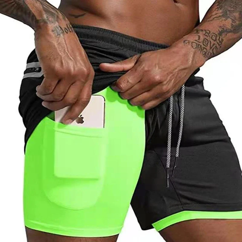 Fitness Shorts Kurze Sporthose Kurzhose Jogging Herren Trainingshose Sportshorts