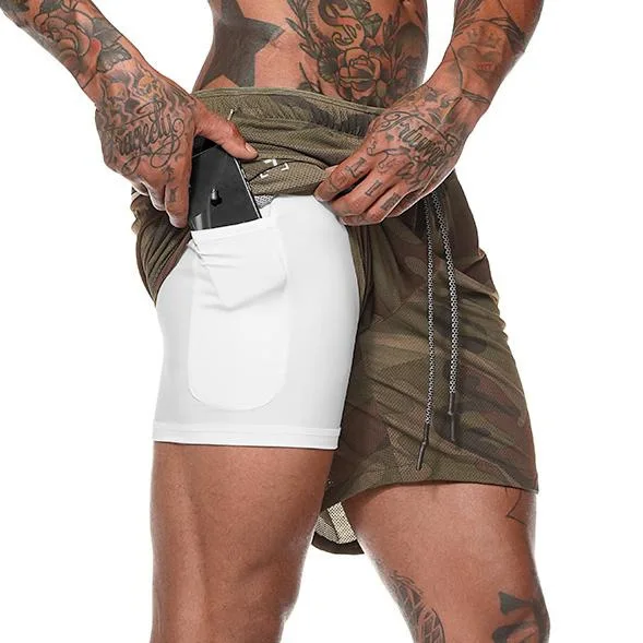 Fitness Shorts Kurze Sporthose Kurzhose Jogging Herren Trainingshose Sportshorts