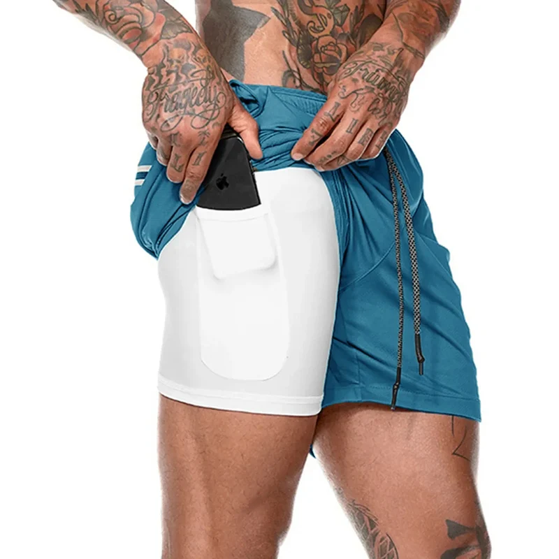 Fitness Shorts Kurze Sporthose Kurzhose Jogging Herren Trainingshose Sportshorts