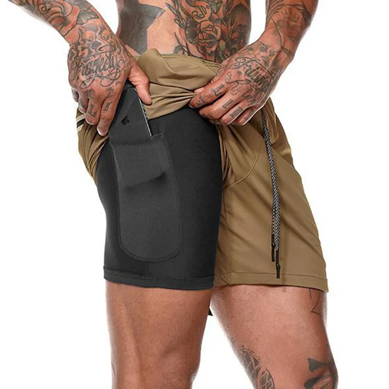 Fitness Shorts Kurze Sporthose Kurzhose Jogging Herren Trainingshose Sportshorts