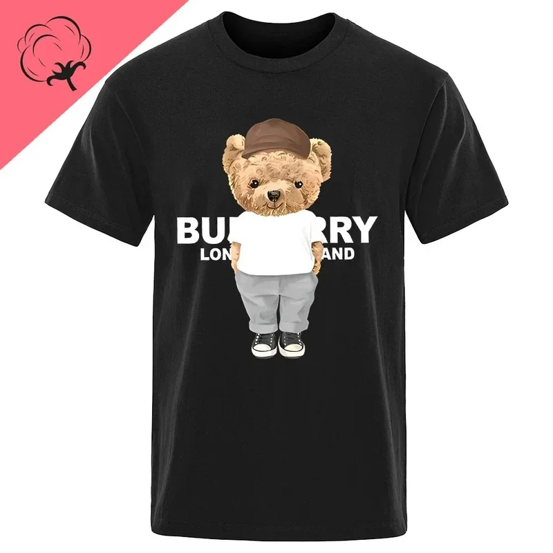Fashion Herren Hip Hop Smiling Face T-Shirt Rundhals Unisex Sommer Streetwear Top