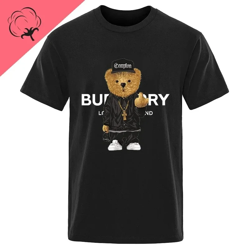 Fashion Herren Hip Hop Smiling Face T-Shirt Rundhals Unisex Sommer Streetwear Top