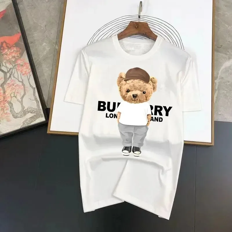 Fashion Herren Hip Hop Smiling Face T-Shirt Rundhals Unisex Sommer Streetwear Top