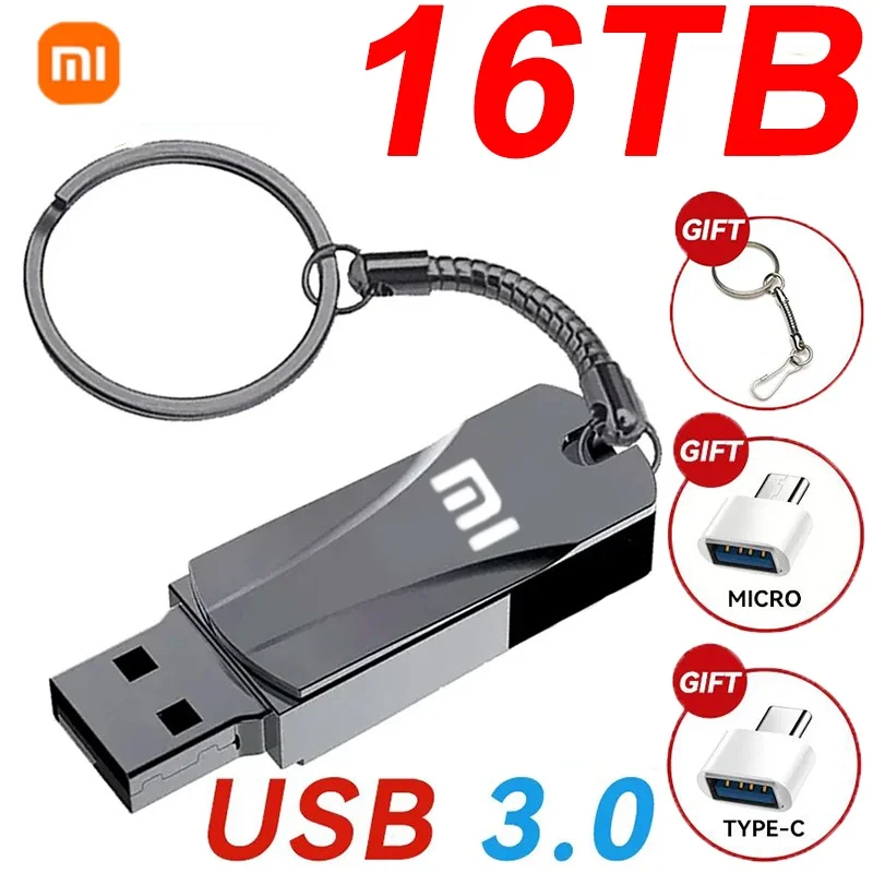 USB Stick 16TB 8TB USB 3.0 Flash Speicherstick Memorystick USB Speicher 2TB 1TB