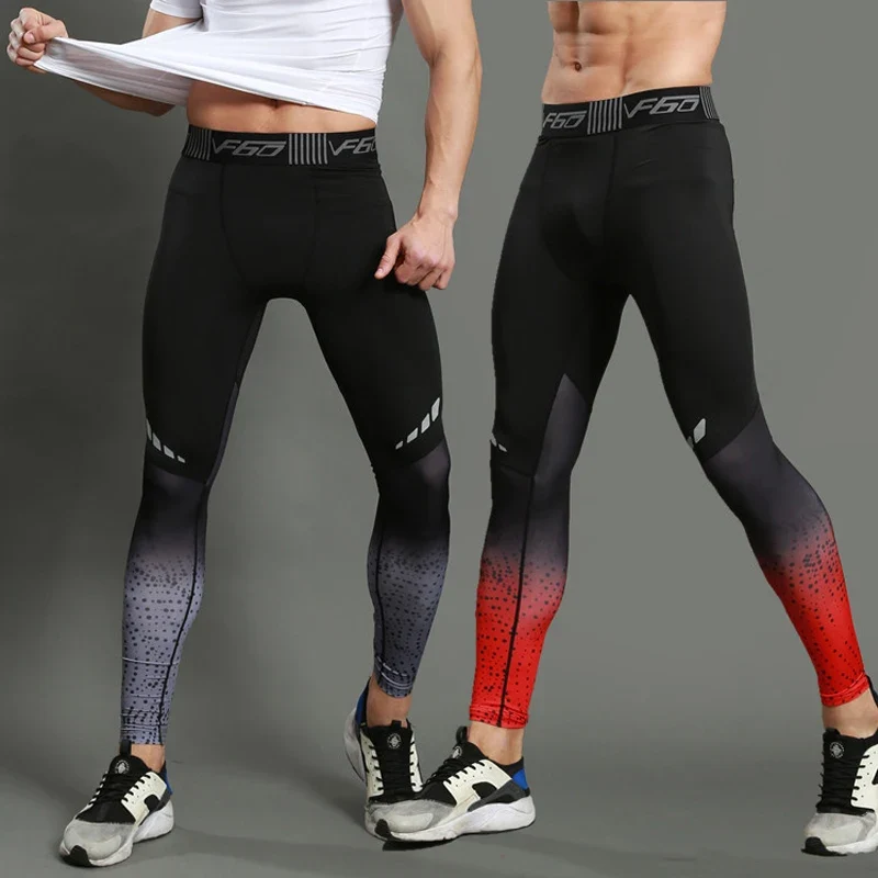 Herren Leggings Sporthose Jogginghose Trainingshose Lauf Hose Kompressionshose