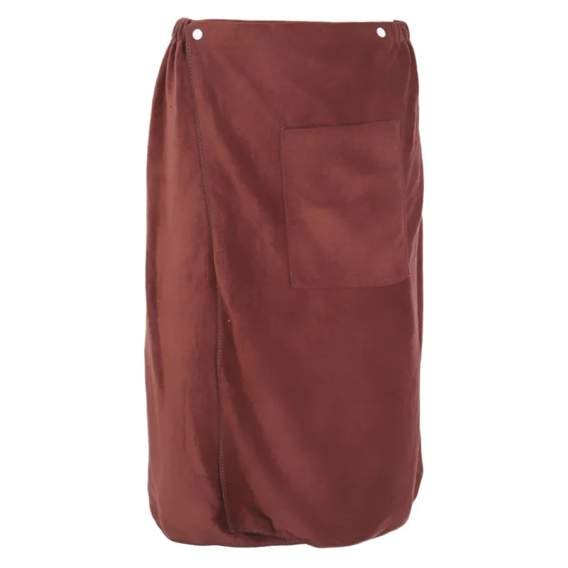 Saunatuch Herren Handtuch Saunakilt Sarong Kilt Wellness Sauna Tuch mit Tasche