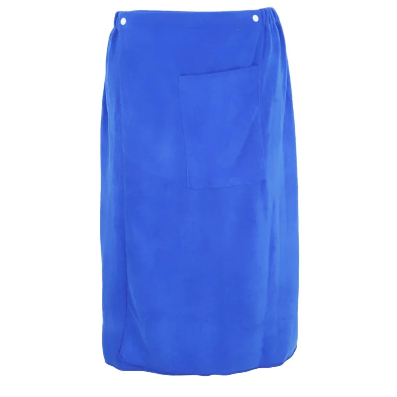 Saunatuch Herren Handtuch Saunakilt Sarong Kilt Wellness Sauna Tuch mit Tasche