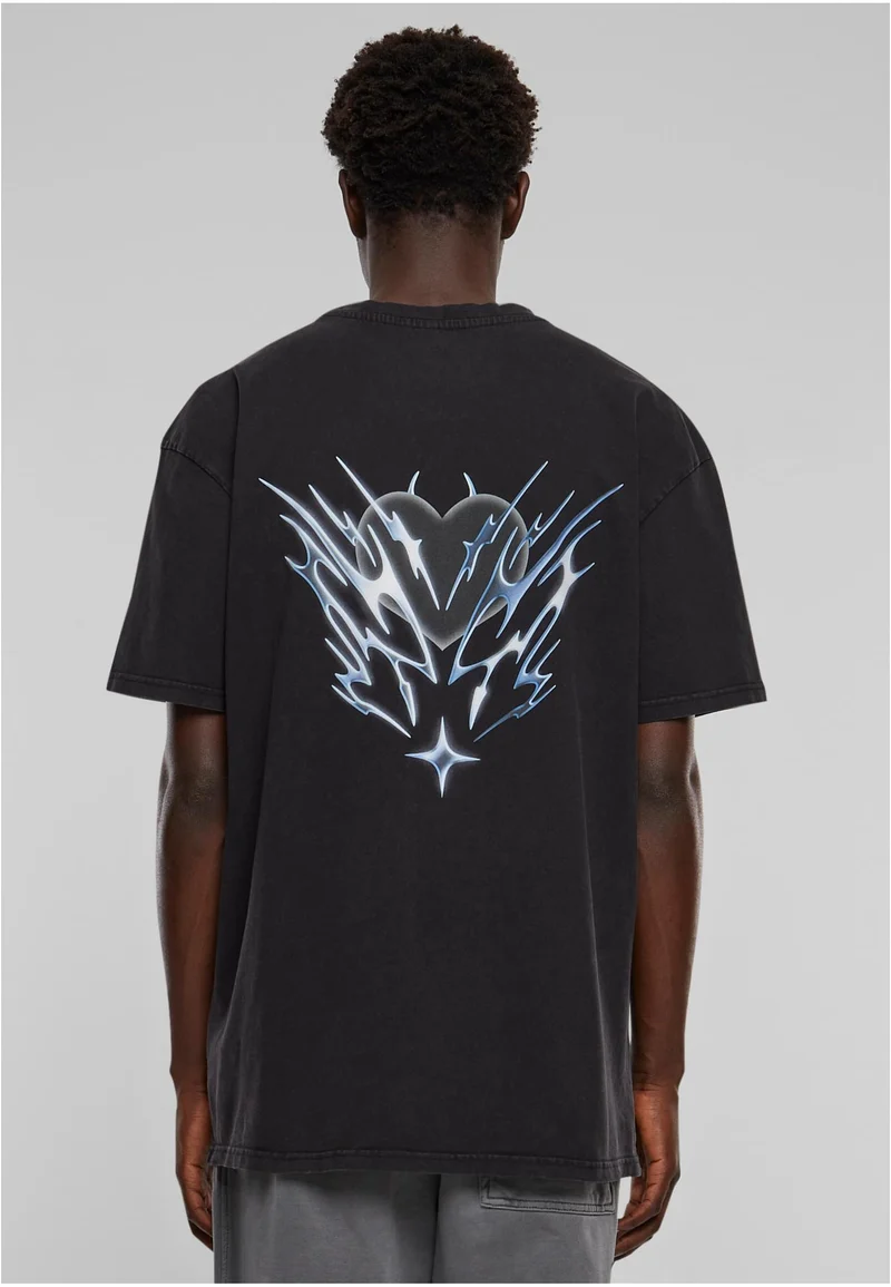 MJG Cagedchrome Acid Heavy Oversize Tee