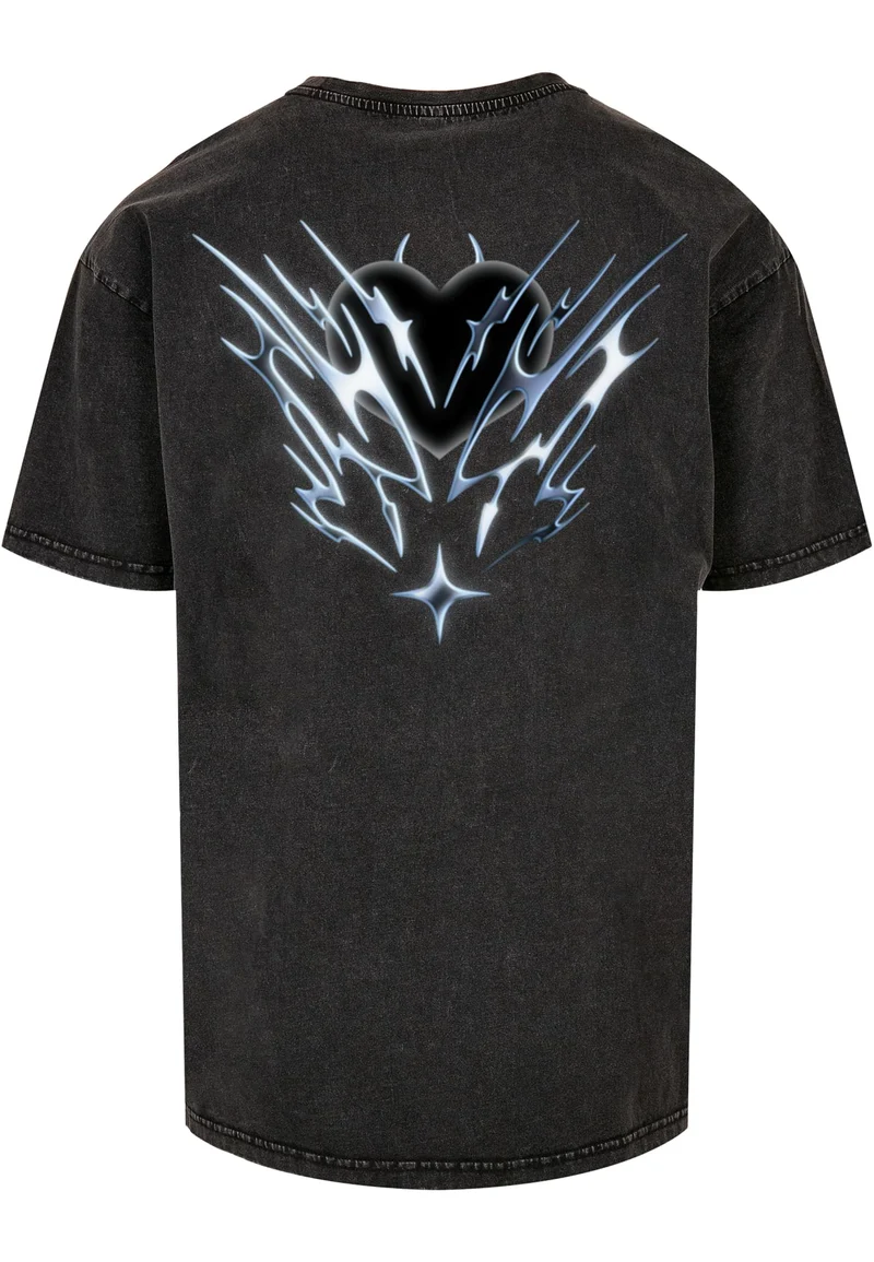 MJG Cagedchrome Acid Heavy Oversize Tee