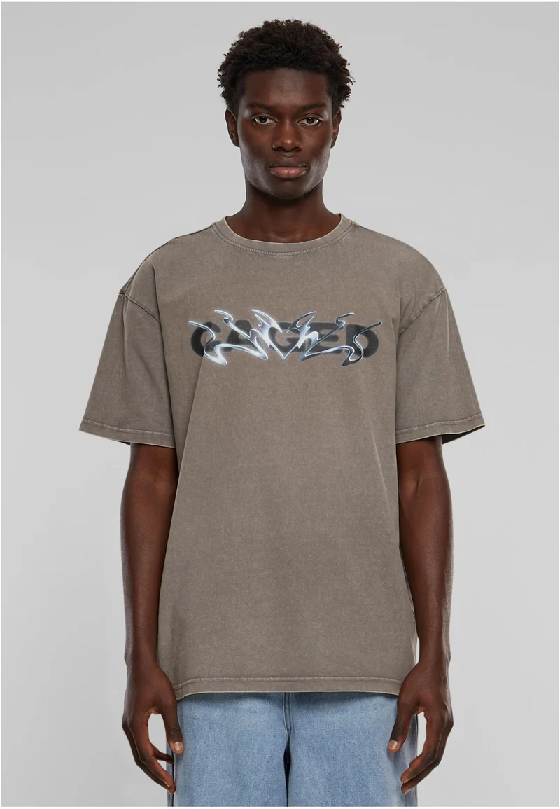 MJG Cagedchrome Acid Heavy Oversize Tee