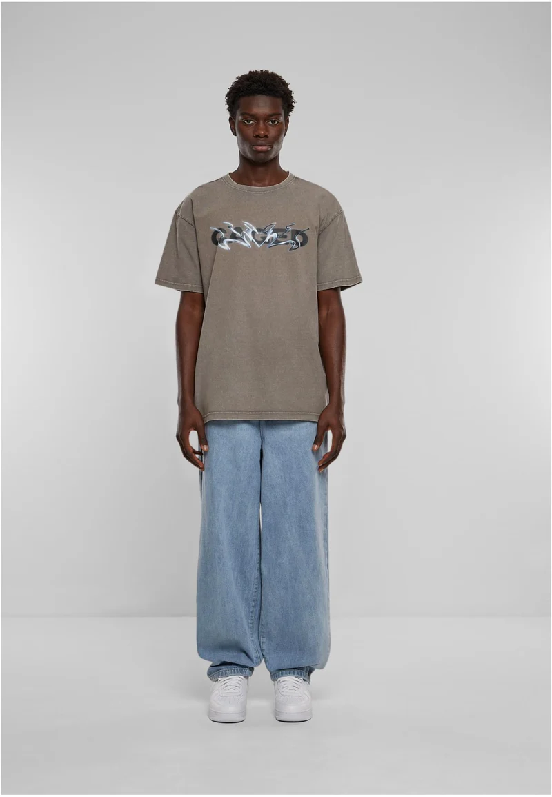 MJG Cagedchrome Acid Heavy Oversize Tee