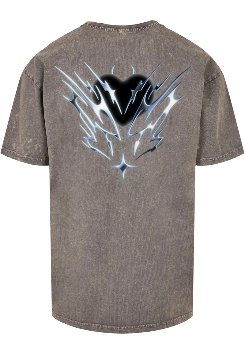 MJG Cagedchrome Acid Heavy Oversize Tee