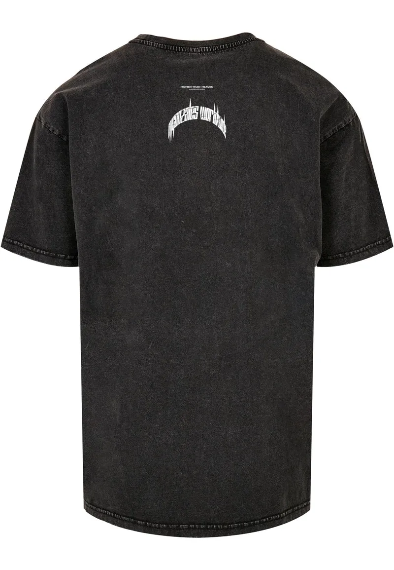 MJG HIGHER THAN HEAVEN V.1 Acid Washed Heavy Oversize Tee