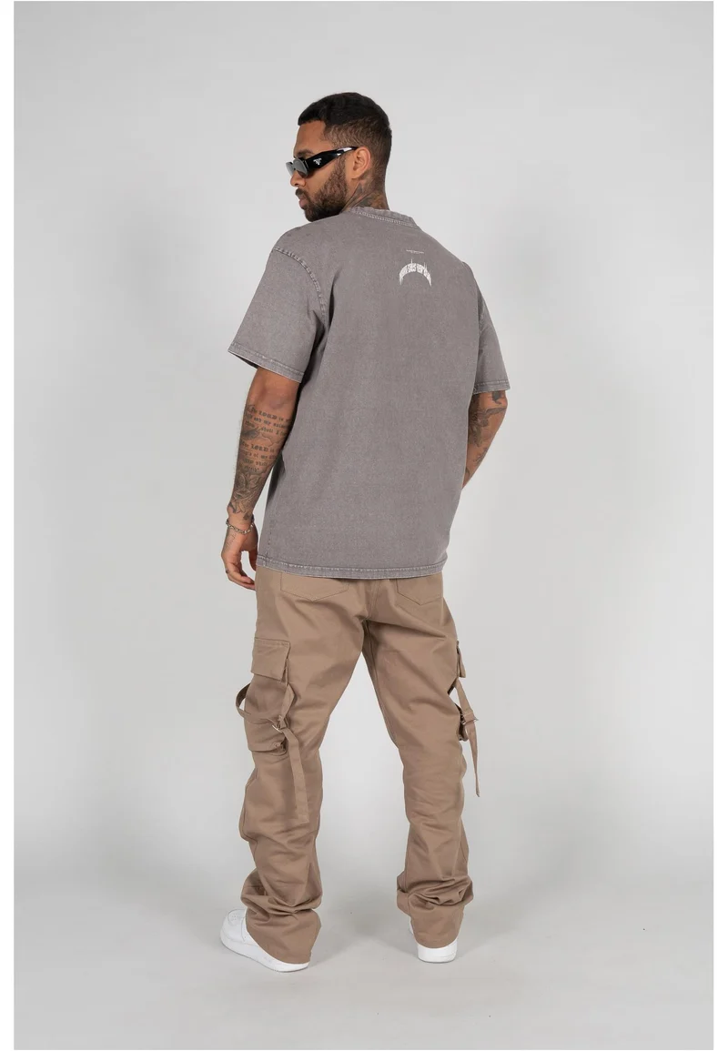 MJG HIGHER THAN HEAVEN V.1 Acid Washed Heavy Oversize Tee
