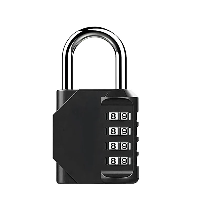 4 Stellig Vorhängeschloss Zahlenschloss Schloss Zahlencode Zinklegierung Sicher
