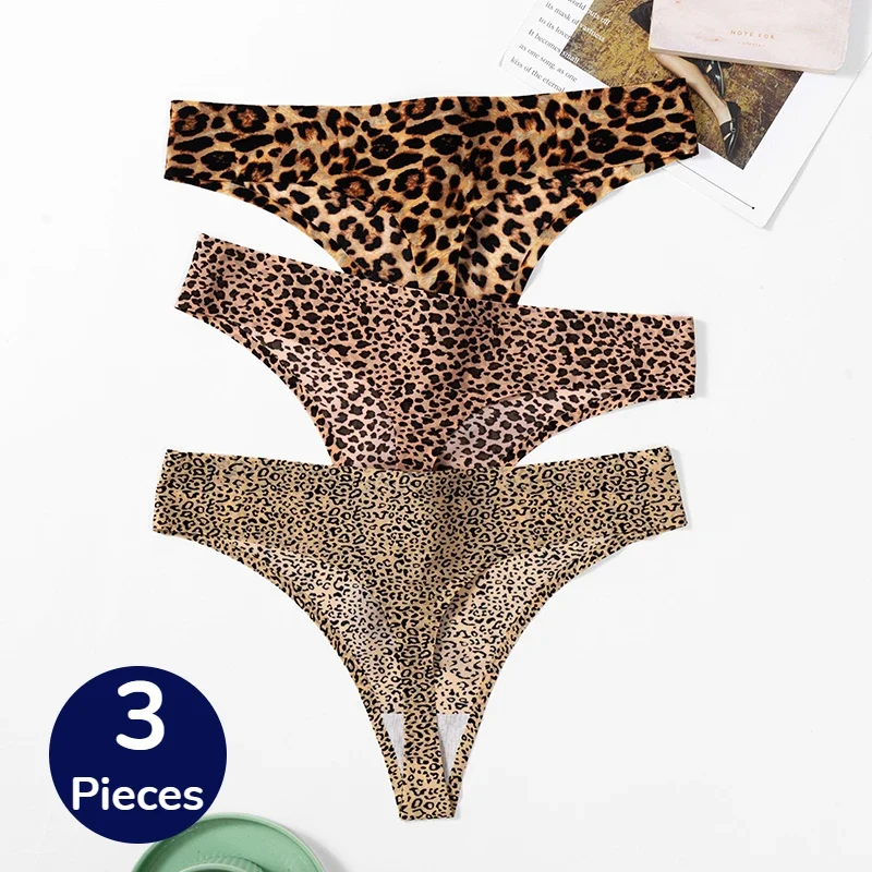 3Stk Frauen Tanga String Höschen Sexy Schlüpfer Slip Dessous Unterwäsche Panties