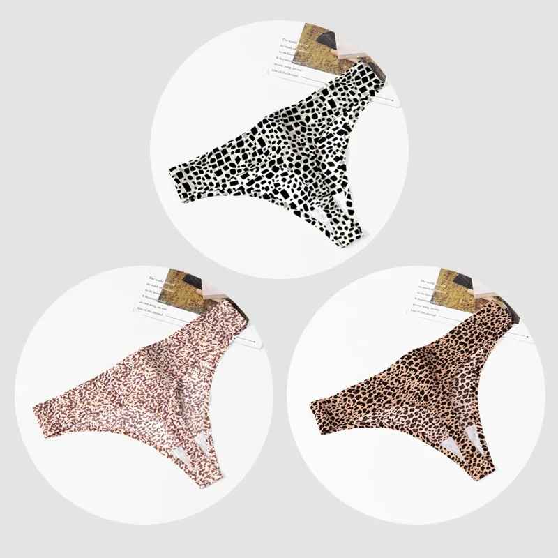 3Stk Frauen Tanga String Höschen Sexy Schlüpfer Slip Dessous Unterwäsche Panties