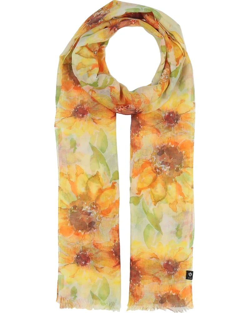 Schal Sustainability Edition - Stola mit Sonnenblumen-Design