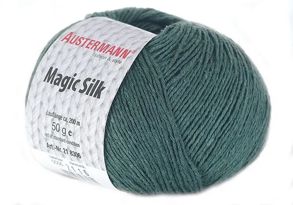 Magic Silk Uni | 200 M - 50 G | 06 - Lorbeer