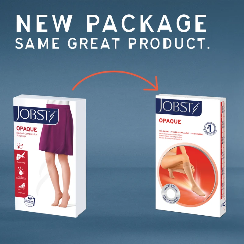 JOBST® Opaque Women's Knee High 15-20 mmHg