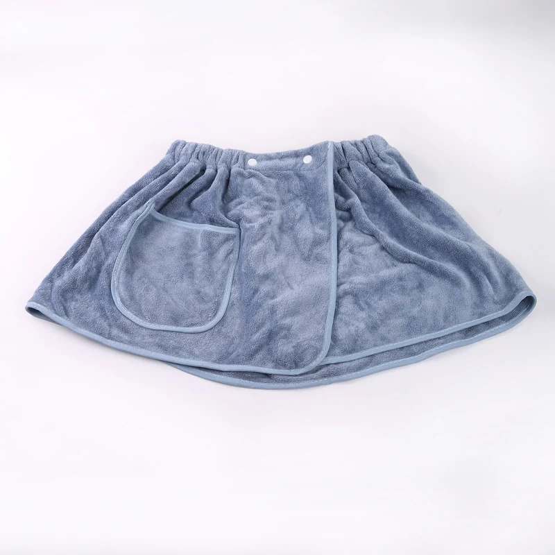 Saunatuch Herren Handtuch Saunakilt Sarong Kilt Wellness Sauna Tuch mit Tasche