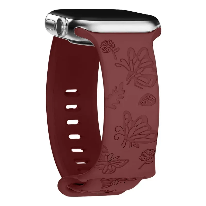 Sport Armband für Apple Watch Series 9 8 7 6 5 4 3 SE Ultra Silikon Band iWatch