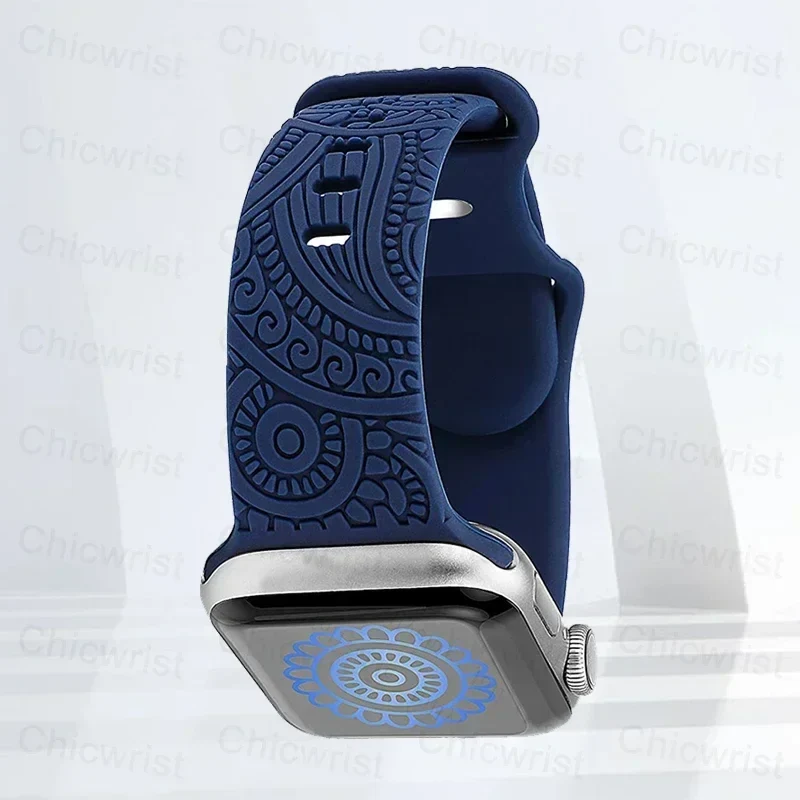 Sport Armband für Apple Watch Series 9 8 7 6 5 4 3 SE Ultra Silikon Band iWatch