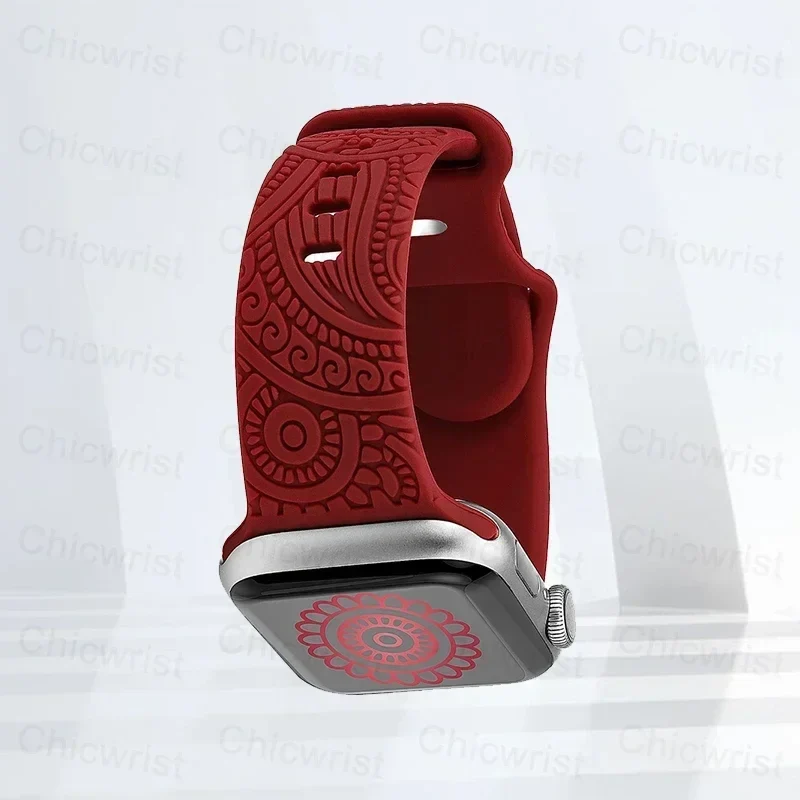 Sport Armband für Apple Watch Series 9 8 7 6 5 4 3 SE Ultra Silikon Band iWatch
