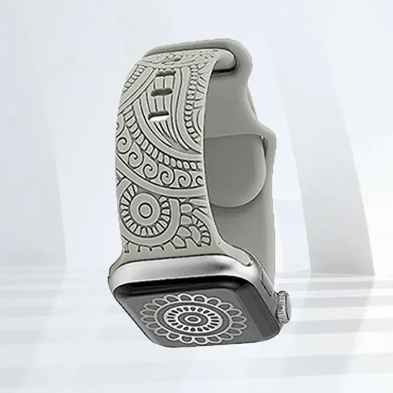 Sport Armband für Apple Watch Series 9 8 7 6 5 4 3 SE Ultra Silikon Band iWatch