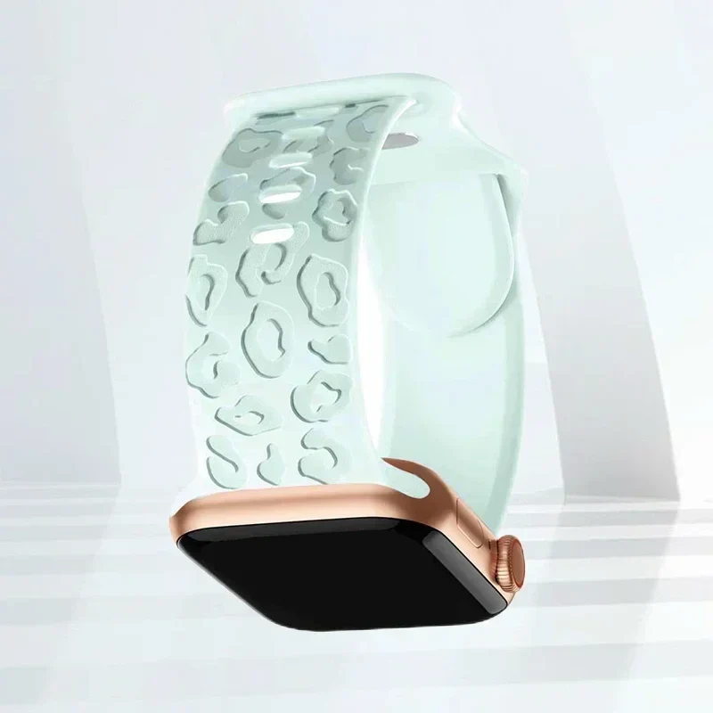 Sport Armband für Apple Watch Series 9 8 7 6 5 4 3 SE Ultra Silikon Band iWatch