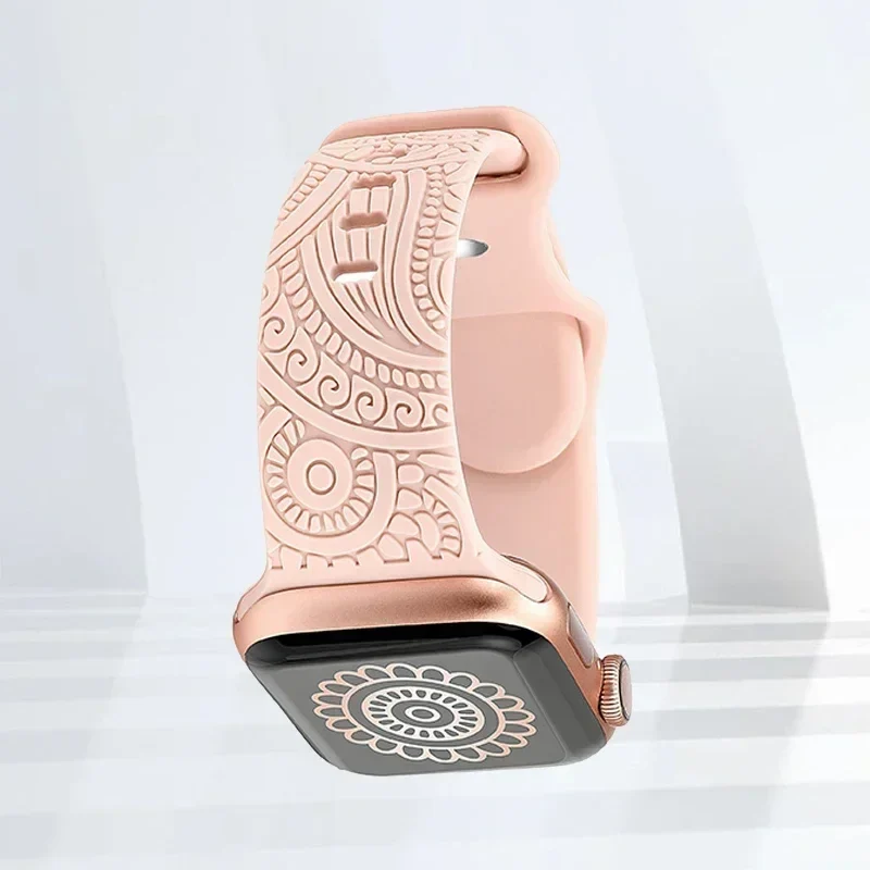 Sport Armband für Apple Watch Series 9 8 7 6 5 4 3 SE Ultra Silikon Band iWatch