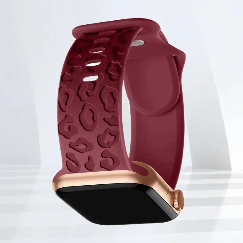 Sport Armband für Apple Watch Series 9 8 7 6 5 4 3 SE Ultra Silikon Band iWatch