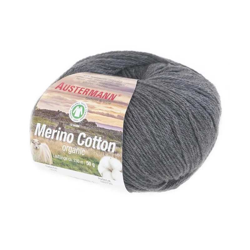 Merino Cotton | 230 M - 50 G | 18 - Dunkelgrau