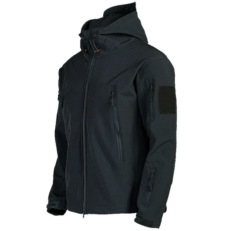 Herren Windbreaker Trekking Jacke Windjacke Outdoor Military Kapuzenjacke Bomber