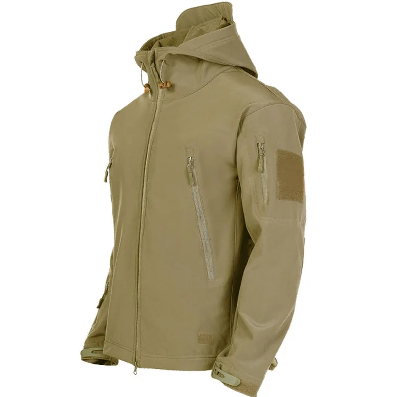 Herren Windbreaker Trekking Jacke Windjacke Outdoor Military Kapuzenjacke Bomber