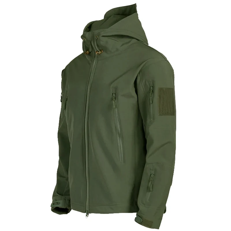 Herren Windbreaker Trekking Jacke Windjacke Outdoor Military Kapuzenjacke Bomber