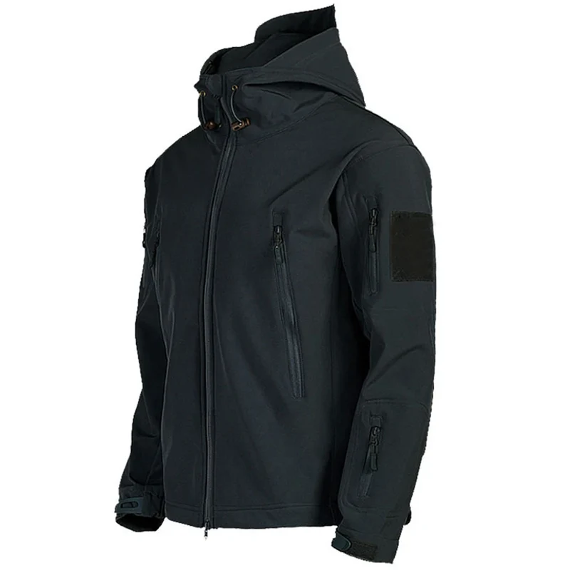 Herren Windbreaker Trekking Jacke Windjacke Outdoor Military Kapuzenjacke Bomber